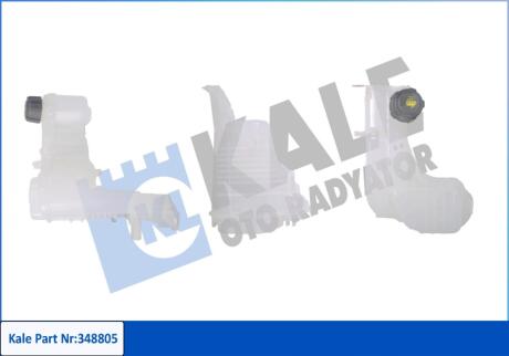 Бачок розширювальний Renault Laguna Iii Expansion Tank Kale oto radyator 348805