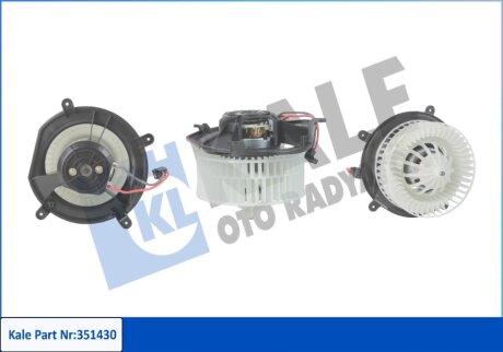 Електровентилятор обігрівача MB E-Class W211 (02-) Kale oto radyator 351430