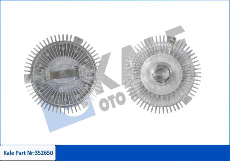 Віскомуфта BMW X5 E53 (00-), 5 E39 (95-), 3 E46 (98-) Kale oto radyator 352650