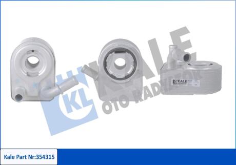 Радіатор масляний Ford B-Max, C-Max, C-Max Ii, Grand C-Max, Ecosport Kale oto radyator 354315