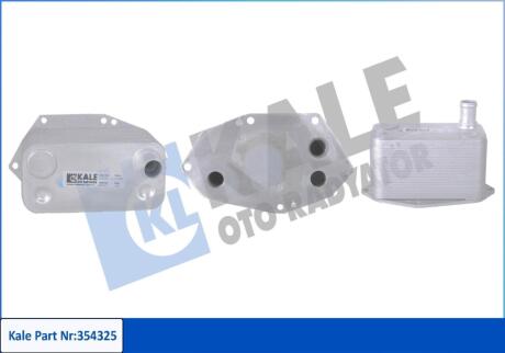 Радіатор масляний BMW 3 E46 (98-), 5 E39 (96-), 7 E38 (94-) 2.5D, 3.0D Kale oto radyator 354325