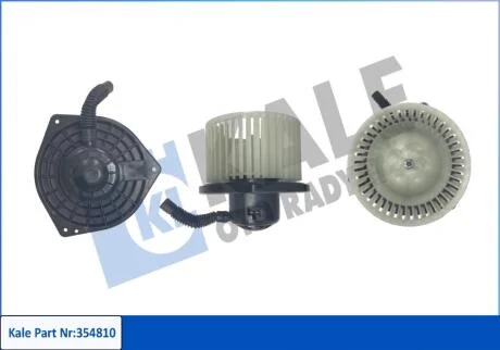 Електровентилятор отопителя Citroen C-Crosser (08-), C4 Aircross (12-)/Mitsubishi Lancer, Outlander (07-), ASX (10-)/Peugeot 4007 (07-), 4008 (12-)  KALE OTO RADYATOR Kale oto radyator 354810