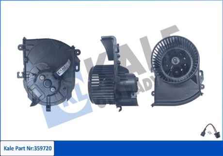 Электровентилятор отопителя Citroen Jumpy (07-)/Peugeot Expert (07-) KA Kale oto radyator 359720