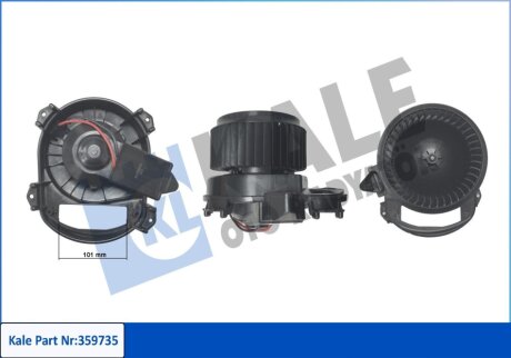 Электровентилятор отопителя MB A-Class (12-), B-Class (11-), CLA (13-), GLA (13- Kale oto radyator 359735