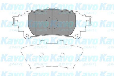 Комплект гальмівних колодок KAVO KBP-9141