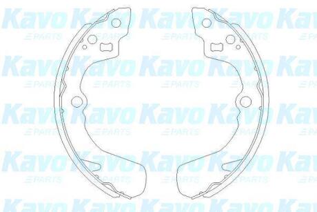 Комплект гальмівних колодок KAVO KBS-8905