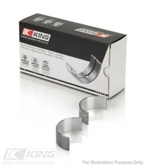 Підшипники ковзання шатунні King CR1255SM