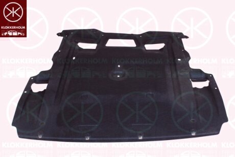 Кожух двигуна, нижня частина KLOKKERHOLM 0067795