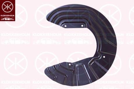 Захисна панель гальмівного диска KLOKKERHOLM 0094378