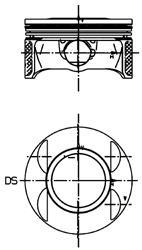 Поршень OPEL 81 (вир-во KS) KOLBENSCHMIDT 40027710