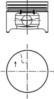 Поршень (вир-во KS) KOLBENSCHMIDT 40277620