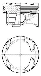 Автозапчастина KOLBENSCHMIDT 41108600