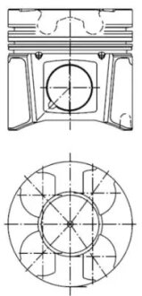 Поршень KOLBENSCHMIDT 99469600