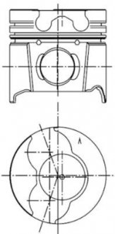 Поршень (вир-во KS) KOLBENSCHMIDT 99561600