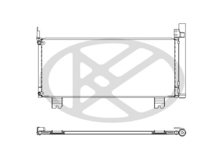Радіатор кондиціонера в зборі KOYORAD CD010497M