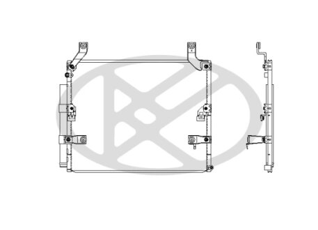 Радіатор кондиціонера в зборі KOYORAD CD010555