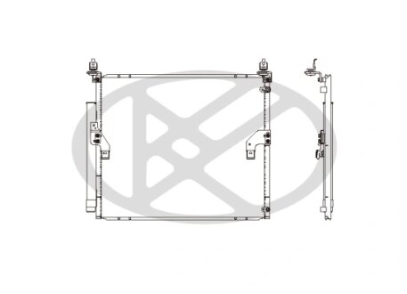 Радіатор кондиціонера в зборі KOYORAD CD010570M