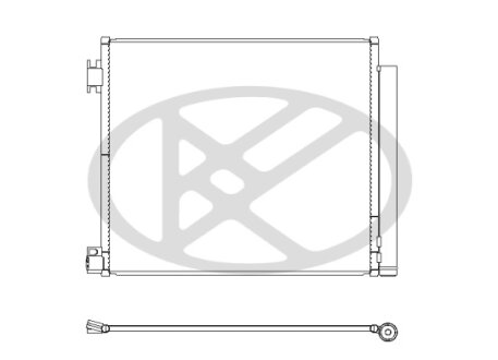 Радіатор кондиціонера в зборі KOYORAD CD020932