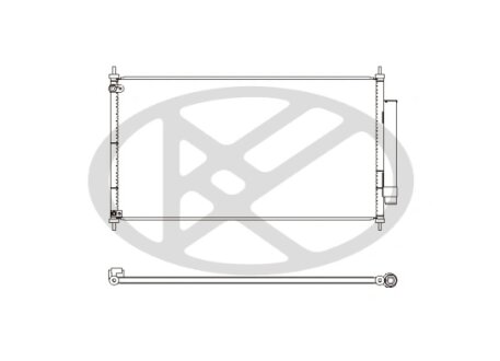 Радіатор кондиціонера в зборі KOYORAD CD080672