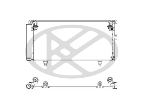 Радіатор кондиціонера в зборі KOYORAD CD090397M
