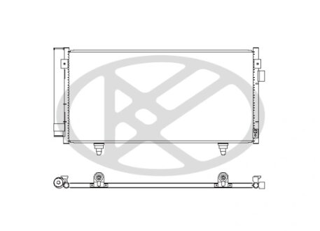 Радіатор кондиціонера в зборі KOYORAD CD090468