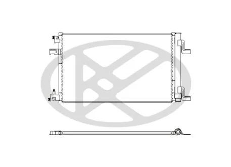 Радіатор кондиціонера в зборі KOYORAD CD310540