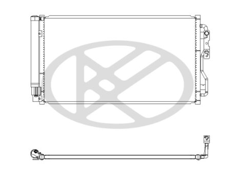 Радіатор кондиціонера в зборі KOYORAD CD421005 (фото 1)