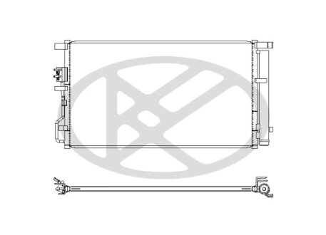 Радіатор кондиціонера в зборі KOYORAD CD811248M