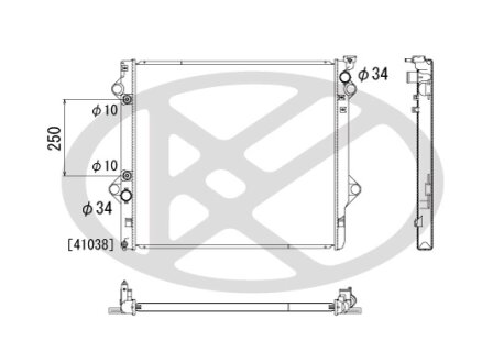 Радіатор охолоджування двигуна KOYORAD PL011846R