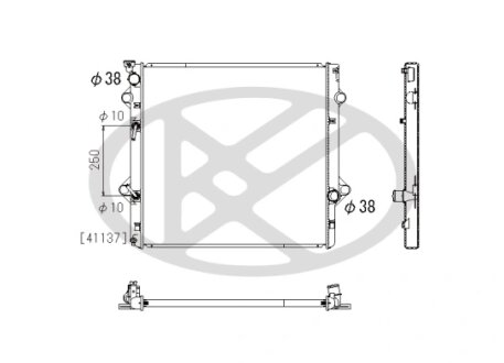 Радіатор охолоджування двигуна KOYORAD PL012467R