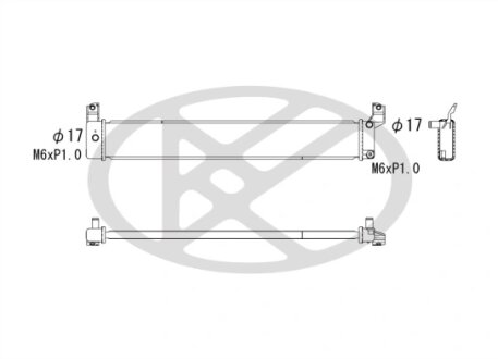 Радіатор охолоджування двигуна KOYORAD PL012892