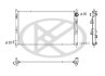 Радіатор охолоджування двигуна KOYORAD PL032993 (фото 1)