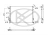 Радіатор охолоджування двигуна KOYORAD PL812502 (фото 1)