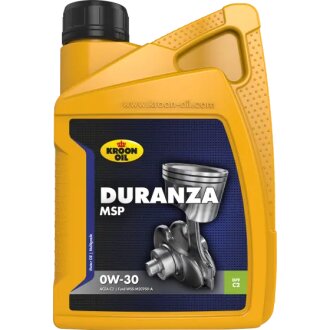 Олива моторна DURANZA MSP 0W-30 1л KROON OIL 32382