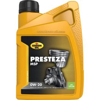 Олива моторна Presteza MSP 0W-20 1л KROON OIL 36495