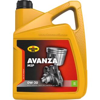 Олива моторна Avanza MSP 0W-20 5л KROON OIL 37350