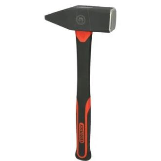 Слюсарний молоток з рукояткою з фібергласу 2000 гр KS TOOLS 142.1405 (фото 1)