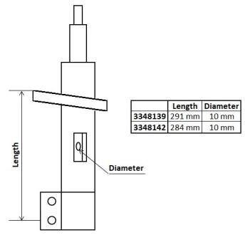 Амортизатор газомасляний KYB 3348139
