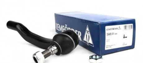 Наконечник рульової тяги CITROEN JUMPER, PEUGEOT BOXER 06- перед. міст праворуч (Вир-во) LEMFORDER 33485 01