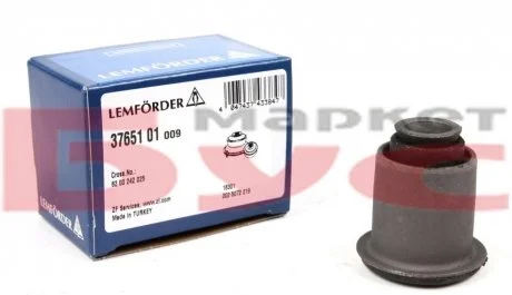 Сайлентблок важiля BMW, RENAULT передн. ось (Lemferder) LEMFORDER 37651 01