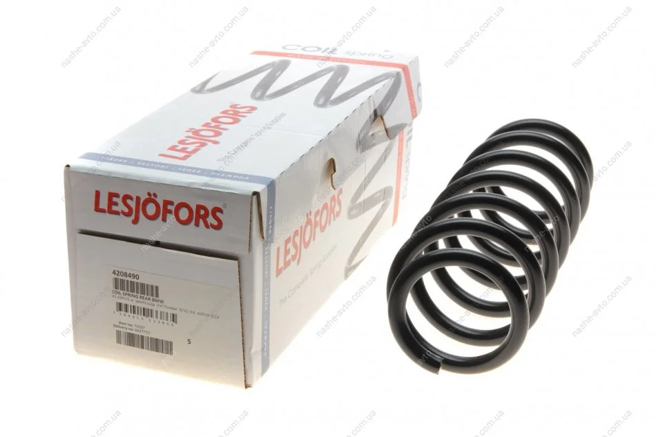 Пружина підв. задн. BMW X3 (F25)X4 (F26)(вир-во Lesjofors) LESJOFORS 4208490 (фото 1)