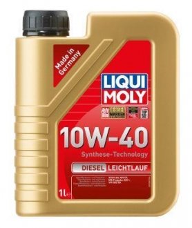 Моторна олива Diesel LeichtLauf 10W-40, 1л LIQUI MOLY 1386