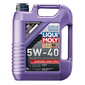 Моторна олива SynthOil High Tech 5W-40, 5л LIQUI MOLY 1925