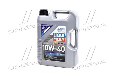 Олива моторна MoS2 Leichtlauf 10W-40 (Каністра 5л) LIQUI MOLY 1931/2184