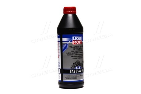 Олива трансміс. Vollsynthetisches Getriebeoil (GL-5) 75W-90 (Каністра 1л) LIQUI MOLY 1950/1414