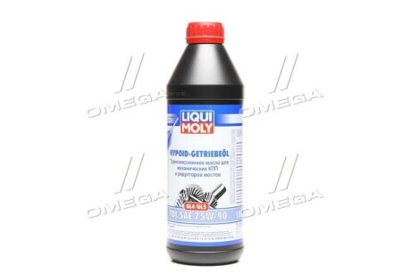 Олива трансміс. Hypoid-Getriebeoil TDL (GL-4/GL-5) 75W-90 (Каністра 1л) LIQUI MOLY 3945/1407