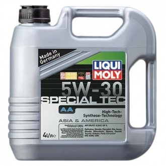 Олива моторн. SPECIAL TEC АА 5W-30 (Каністра 4л) LIQUI MOLY 7516 (фото 1)