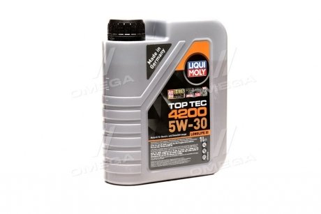 Мастило моторн. TOP TEC 4200 5W-30 API SM/CF; ACEA A3-04/B4-04/C3-04 (Канистра 1л) LIQUI MOLY 7660