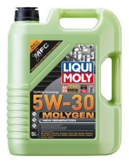 Моторна олива Molygen New Generation 5W-30, 5л LIQUI MOLY 9952 (фото 1)