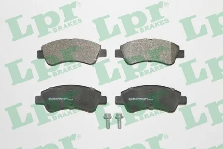 Комплект гальмівних колодок з 4 шт. дисків LPR 05P1327
